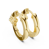 Celestia Pave Cluster Diamond Drop Earrings