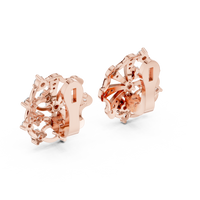 Aurelia Floral Radiance Diamond Cluster Earrings