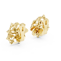 Aurelia Floral Radiance Diamond Cluster Earrings