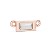 Emerald Cut Solitaire Pendant Necklace