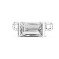 Emerald Cut Solitaire Pendant Necklace