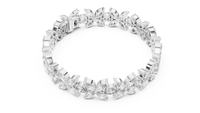 Marquise and Round Diamond Tennis Bracelet