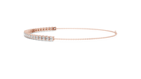 Graduated Round Diamond Tennis Bracelet