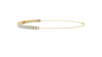 Graduated Round Diamond Tennis Bracelet
