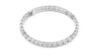 Graduated Round Diamond 7-inch Tennis Bracelet