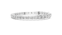 Graduated Round Diamond 7-inch Tennis Bracelet