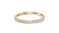 Graduated Round Diamond 7-inch Tennis Bracelet