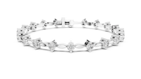 Diamond Tennis Bracelet – Elegant Round Diamond Link Bracelet