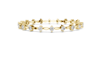 Diamond Tennis Bracelet – Elegant Round Diamond Link Bracelet