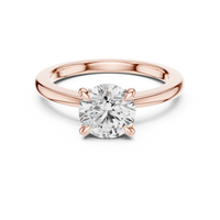 Classic Round Solitaire Engagement Ring