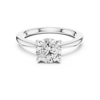 Classic Round Solitaire Engagement Ring