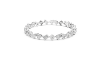 Multi-Shape Diamond Collet-Set Bracelet