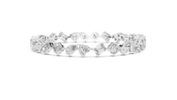 Multi-Shape Diamond Collet-Set Bracelet