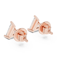 Classic Trillion Diamond Stud Earrings