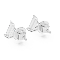 Classic Trillion Diamond Stud Earrings