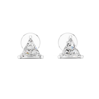 Classic Trillion Diamond Stud Earrings