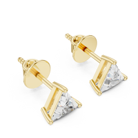 Classic Trillion Diamond Stud Earrings