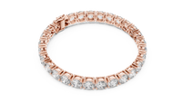 Regal Round Diamond Line Bracelet