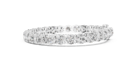 Regal Round Diamond Line Bracelet