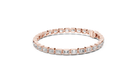 Lunara Emerald Cut Bezel Tennis Bracelet
