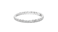 Lunara Emerald Cut Bezel Tennis Bracelet