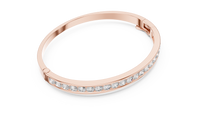 Celestine Classic Round Diamond Channel-Set Bangle