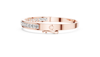 Celestine Classic Round Diamond Channel-Set Bangle
