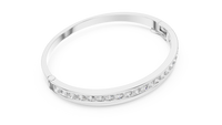 Celestine Classic Round Diamond Channel-Set Bangle