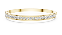 Celestine Classic Round Diamond Channel-Set Bangle