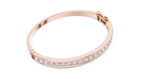 Round Brilliant Cut Diamond Bracelet – Channel Setting