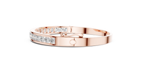 Round Brilliant Cut Diamond Bracelet – Channel Setting