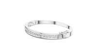Round Brilliant Cut Diamond Bracelet – Channel Setting