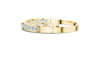 Round Brilliant Cut Diamond Bracelet – Channel Setting