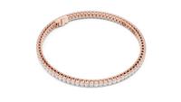 Elegant Brilliant Elara Oval Diamond Line Bracelet