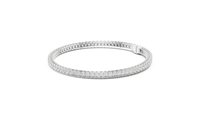 Elegant Brilliant Elara Oval Diamond Line Bracelet