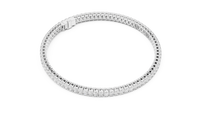 Elegant Brilliant Elara Oval Diamond Line Bracelet