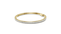 Elegant Brilliant Elara Oval Diamond Line Bracelet
