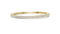 Elegant Brilliant Elara Oval Diamond Line Bracelet