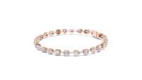 Multi-Shape Diamond Station Bracelet