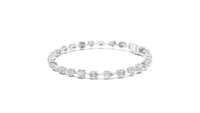 Multi-Shape Diamond Station Bracelet