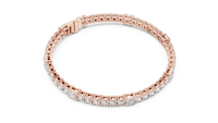 Round & Princess Diamond Line Bracelet