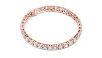 Celestia Graduated Round Diamond Line Bracelet