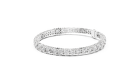 Celestia Graduated Round Diamond Line Bracelet