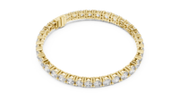 Celestia Graduated Round Diamond Line Bracelet