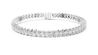 Celestia Marquise Diamond Line Bracelet