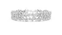Aurelia Double-Row Round Diamond Tennis Bracelet