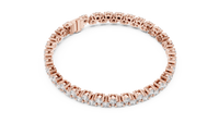 Aurelia Classic Round Diamond Line Bracelet