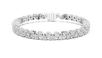 Aurelia Classic Round Diamond Line Bracelet