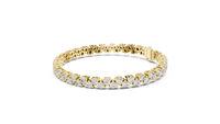 Aurelia Classic Round Diamond Line Bracelet