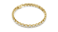 Aurelia Classic Round Diamond Line Bracelet